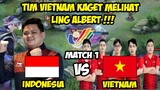 TIMNAS INDONESIA VS VIETNAM! ALBERT DIKASIH LING GRATIS, MEREKA GA PERNAH LIAT LING ALBERT? -Match 1