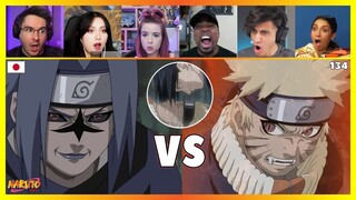 Naruto vs Sasuke Part (2/2) | Reaction Mashup [Naruto 134] ナルト