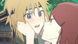 I drew Minato and Kushina kissing!
