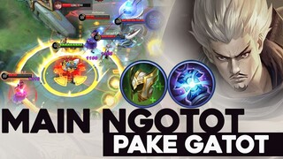 GatotKaca itu MONSTER OFFLANER Kalo Kita bisa Mainin Kayagini - Mobile Legends