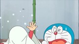 Nobita dan teman-temannya sedang balap perahu di jalan Fat Tiger dan Xiao Fu hampir tenggelam karena