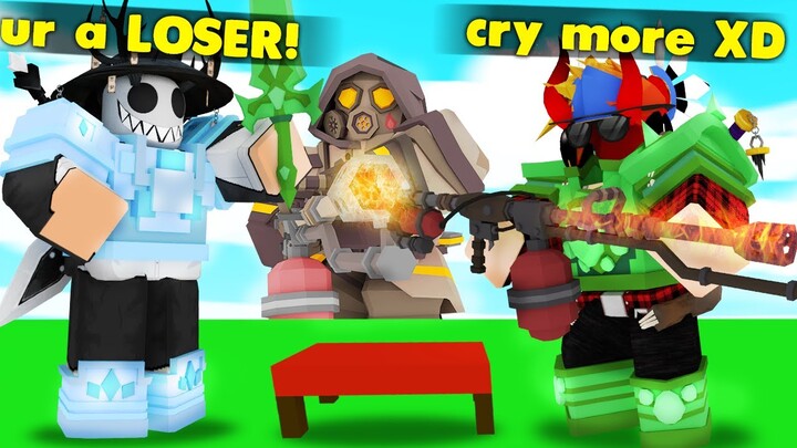 I Made Them RAGE With This BROKEN Kit... (ROBLOX BEDWARS)