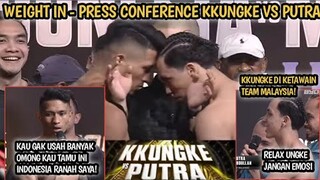 Weight In & Face Off Kkungke Vs Putra Abdullah Byon Combat 4 Duel Boxing