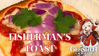 Recreating FISHERMAN'S TOAST from GENSHIN IMPACT | ALEX MAKES