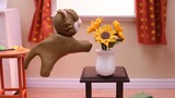 Adorable Stop Motion Cats 😾🌻 Cute moments of Ginger Kitten