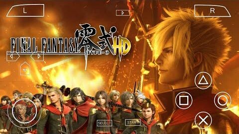 FINAL FANTASY TYPE-0 (ENGLISH PATCHED) PPSSPP ANDROID