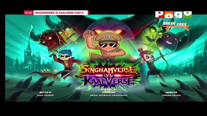 #little singham #singhamverse vs kaalverse  #new big picture #part 2
