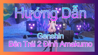 Genshin, Hướng Dẫn, Bên Trái 2 Đỉnh Amakumo