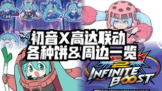 高达X初音! 有MSE和EXVS联动？还会有RG元祖2.0？ 各种周边&联动企划一览!