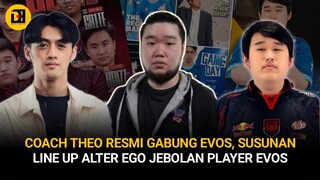 COACH THEO RESMI GABUNG EVOS, SUSUNAN LINE UP AE JEBOLAN PLAYER EVOS