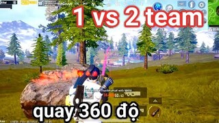 PUBG Mobile - 1 Mình Canh 2 Team Liên Tục Chiếm Bo Và Pha Xử Lý "Chuẩn Như Lê Duẩn"