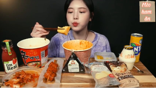 Mì hộp, xúc xích, burito, món tráng miệng phần 5 #anngonmoingay