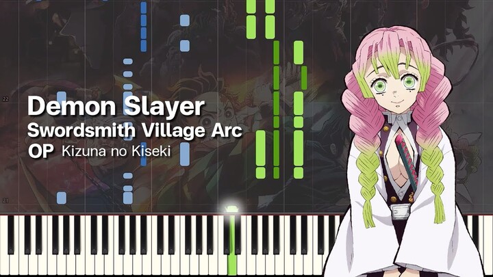 [TV Size] Kizuna no Kiseki - Demon Slayer: Swordsmith Village Arc OP - Piano Arrangement