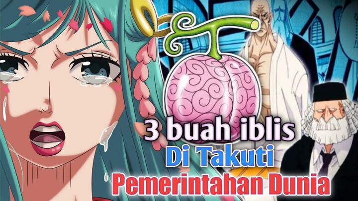 3 Buah Iblis Ini Ditakuti Pemerintahan Dunia , No 3 Bahkan Bisa Membongkar Misteri Abad Kekosongan