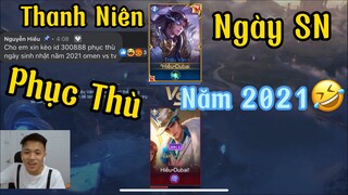 [Hiếu Dubai] LiveChym Thanh Niên Muốn Phục Thù Thần Đồng-Ngày Sinh Nhật Năm 2021 Để Thua🤣Và Cái Kết