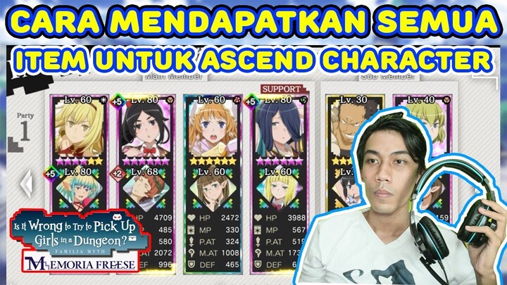 Cari Bahan Upgrade HERO di Danmachi Memoria Freese Indonesia #5