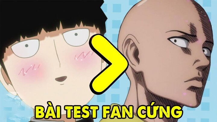 [ Thử Thách Con Mực ] Bạn Có Phải Fan Cứng One Punch Man | Trắc Nghiệm Vui