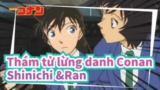 Thám tử lừng danh Conan|[Shinichi và Ran sắp hôn ！]Biểu cảm ghen của Ran thật đáng yêu_A