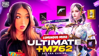 NEW LUMINOUS MUSE ULTIMATE + M762 SKIN OPENING || PUBG MOBILE