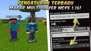 CARA MABAR MULTIPLAYER MCPE TERBARU - YANG GAGAL TERUS PADA V1.16!