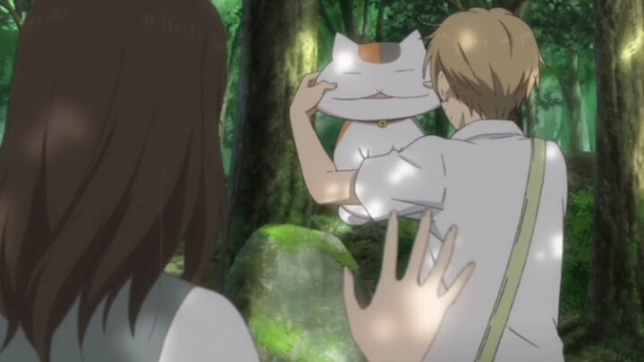 Natsume can actually throw the cat teacher up