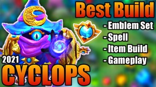 Cyclops Best Build 2021 | Top 1 Global Cyclops Build | Cyclops - Mobile Legends