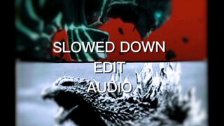 Slowed down edit aduio after dark Kaiju no 8 X Godzilla 2002