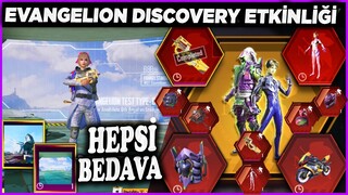 Evangelion Discovery Etkinliği || Ücretsiz AUG , MALZEME, YOLDAŞ || PUBG MOBİLE YENİ ETKİNLİK