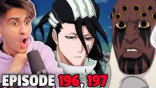 Byakuya vs Zommari! || Bleach Episode 196, 197 REACTION