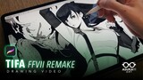 Tifa - FF7 remake drawing video