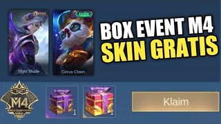 AMBIL SEKARANG! BOX EVENT M4 SKIN ELITE & EPIK GRATIS !! KALO HOKI DAPET PERMANEN