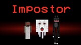 Monster School : AMONG US 3 IMPOSTOR GHAST, GRANNY AND CARTOON CAT - funny Minecraft Animation