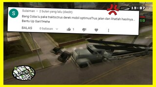 Mencoba Komentar UNIK Kalian...