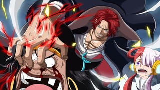 Luffy Gear 5: Save Uta, Blackbeard kneel under Shanks New Haki Power | One Piece Film Red Fan Anime