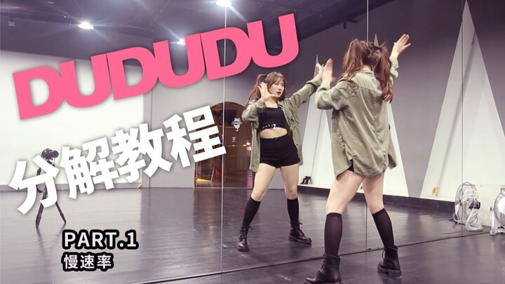 【兰心】BLACKPINK DDU-DU DDU-DU镜面分解字幕版，年会必跳曲，一定要学会