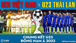 VTV6 trực tiếp U23 Việt Nam vs U23 Thái Lan. CHUNG KẾT GIẢI BÓNG ĐÁ U23 ĐÔNG NAM Á (19h30 ngày 26/2)