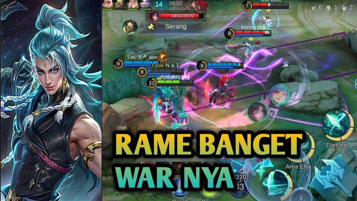 MAIN COMPE TAPI LAWAN NYA LEMAH | GAMEPLAY MLBB