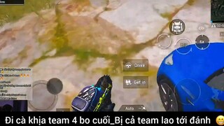 Cà khịa team cuối bị 4 thanh niên úp