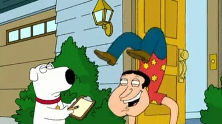 Lahir Quagmire menyanyikan Nothing Ah Ah, Giggity