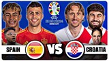 🇪🇸⚔️🇮🇹 Spain vs. Croatia: Euro 2024's Clash of Titans! #EuroCup2024 #FootballGlory