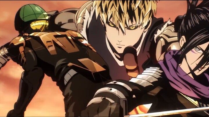 『 One Punch Man 』-PAHLAWAN!!~ Nyalakan tinju yang marah~/Proyek JAM—[4K60FPS] Kenikmatan animasi mur