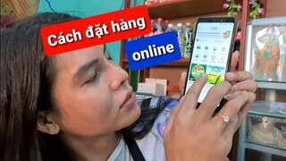 DIVA Cát Thy hướng dẫn Cách đặt bánh tráng trộn Online