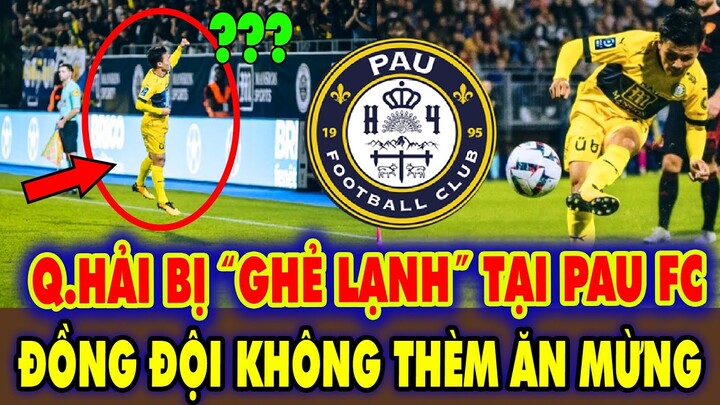 Tiết Lộ Sốc! Lý Do Đồng Đội Tại Pau FC Không Ăn Mừng Sau Ghi Quang Hải Ghi Bàn Thắng Gỡ Hòa