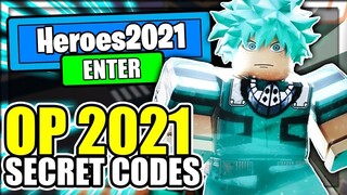 Roblox Heroes Online New Codes! 2021 September