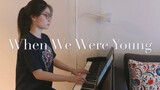 Pseudo vừa đánh piano và hát "When We Were Young" của Adele