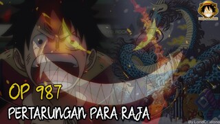 PERTARUNGAN Para RAJA BIN4T4NG ( One Piece 987 Reaction/Review )