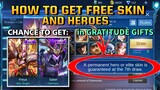 GET FREE PERMANENT EPIC SKIN AND HEROES EVENT IN MOBILE LEGENDS
