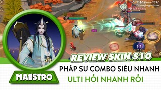 Onmyoji Arena | Review skin đặc quyền mùa S10 của Youkinshi - Yêu Cầm Sư | Maestro