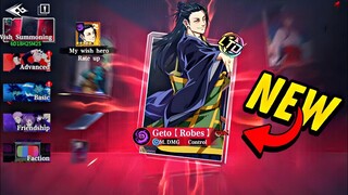 RILIS HERO BARU GETO (ROBES) !! LANGSUNG KITA TES GACHA & TES SKILL - JUJUTSU SORCERER