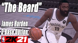 James Harden Jumpshot ReFix NBA2K21 3 Base Option with Side-by-Side Comparison